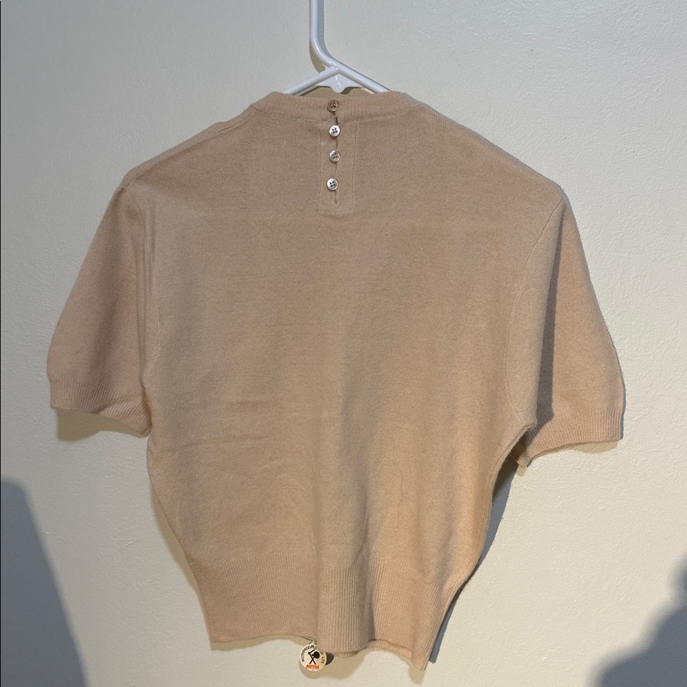 Luisa Spagnoli Camel Knit Sweater - Picture 3 of 11